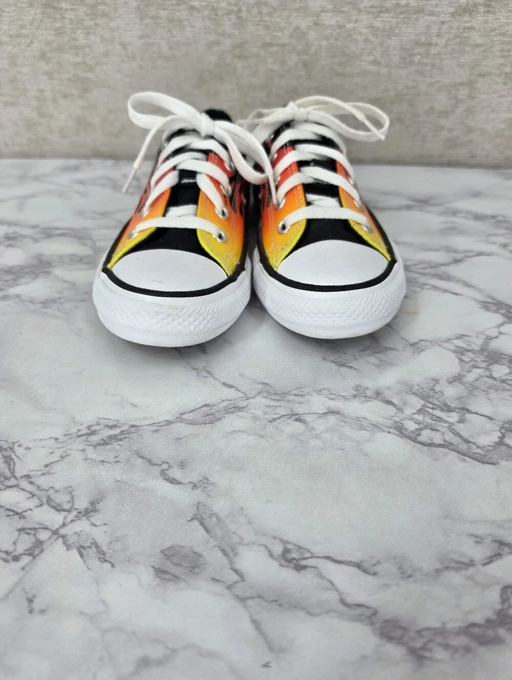 Converse Chuck Taylor All Star Low Archive Flames Kids Toddler Size 12  366197F